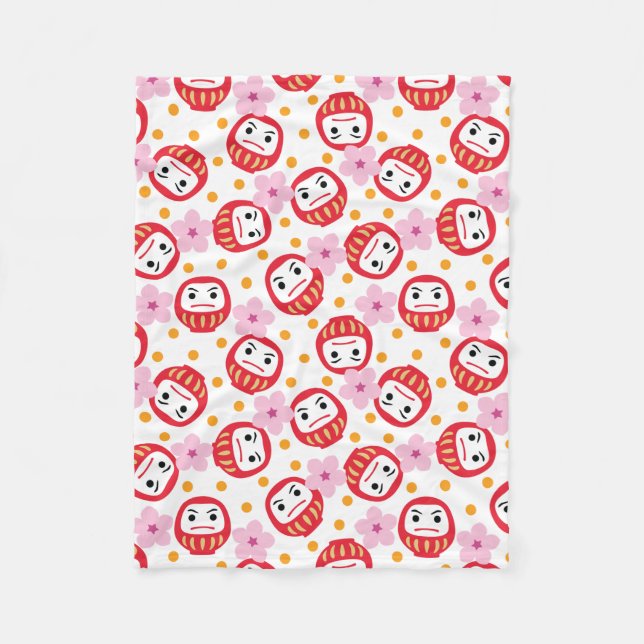 Daruma Fleece Blanket (Front)
