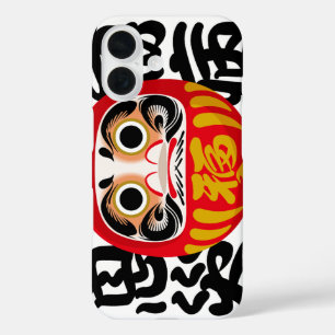 Daruma for Health, Wellness & Protection iPhone 16 Case