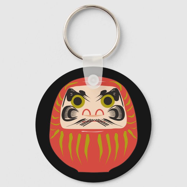 Daruma Key Ring (Front)