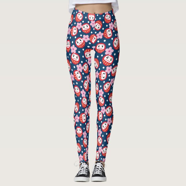 Daruma Leggings (Front)