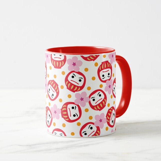 Daruma Mug (Front Right)