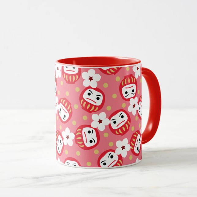 Daruma Mug (Front Right)