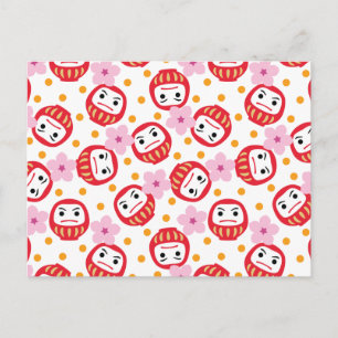 Daruma Postcard