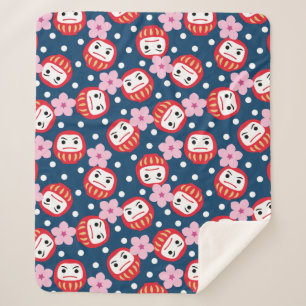 Daruma Sherpa Blanket