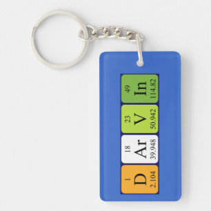 Darvin periodic table name keyring