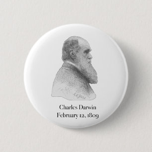 Darwin 6 Cm Round Badge