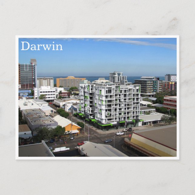 darwin central postcard (Front)