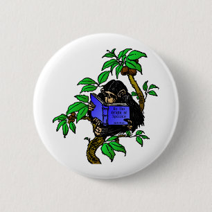 Darwin Fan 6 Cm Round Badge