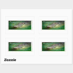 Darwin Northern Territory - Crocodile Sticker Pack