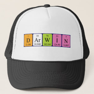 Darwin periodic table name hat