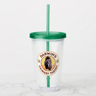 Darwin’s Hairiest Theory Cute Woolly Mammoth Acrylic Tumbler