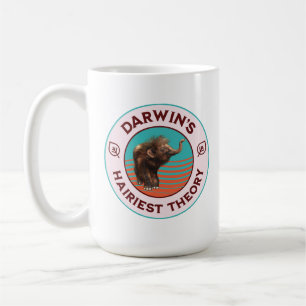 Darwin’s Hairiest Theory Cute Woolly Mammoth  Coffee Mug