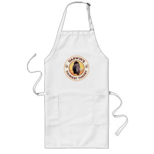 Darwin’s Hairiest Theory Cute Woolly Mammoth Long Apron