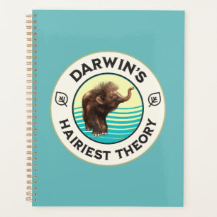 Darwin’s Hairiest Theory Cute Woolly Mammoth  Planner