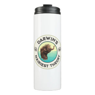 Darwin’s Hairiest Theory Cute Woolly Mammoth  Thermal Tumbler
