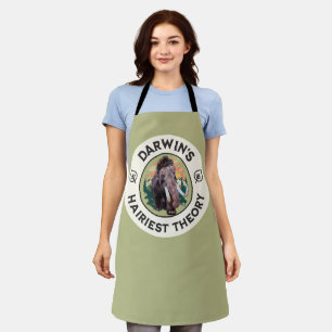 Darwin’s Hairiest Theory Woolly Mammoth Apron