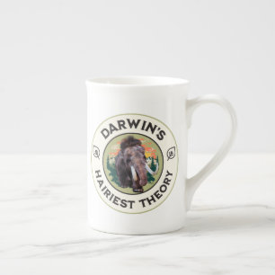 Darwin’s Hairiest Theory Woolly Mammoth  Bone China Mug