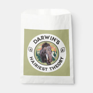 Darwin’s Hairiest Theory Woolly Mammoth Favour Bag