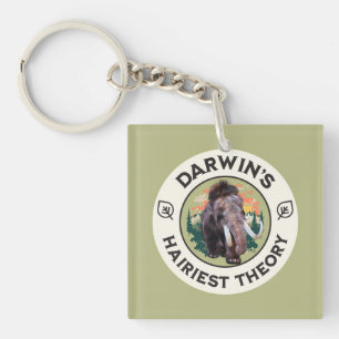 Darwin’s Hairiest Theory Woolly Mammoth Key Ring