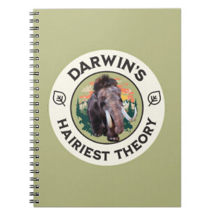Darwin’s Hairiest Theory Woolly Mammoth Notebook
