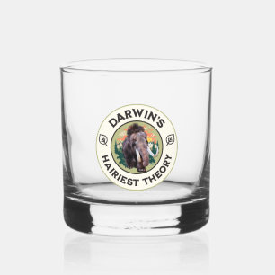 Darwin’s Hairiest Theory Woolly Mammoth Whiskey Glass