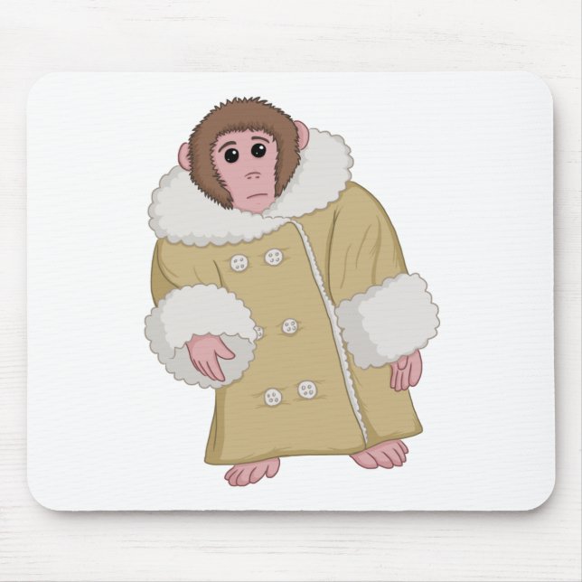 Darwin the Ikea Monkey Mouse Pad (Front)