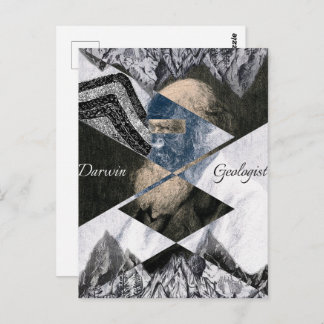 Darwin Was A Geologist Postcard