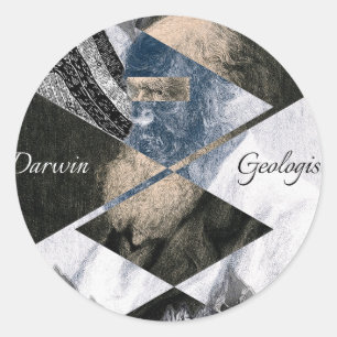 Darwin Was A Geologist Sticker