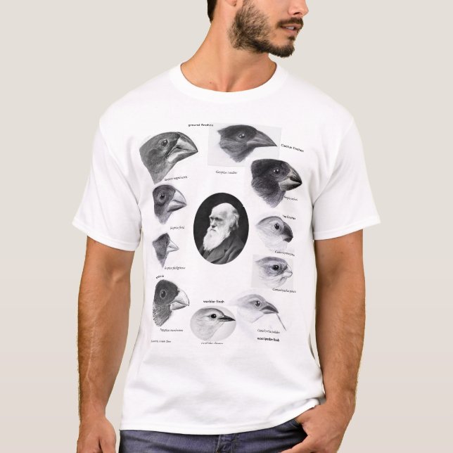 Darwin's finches T-Shirt (Front)