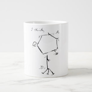 Darwin's phage large coffee mug