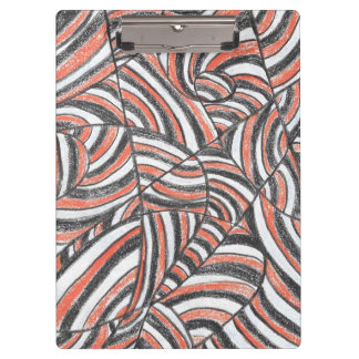 Darya | Abstract Hand-Drawn Art Clipboard
