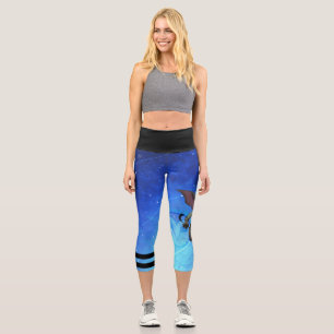 Daryl Yeeting Himself Into The Void Capri Leggings