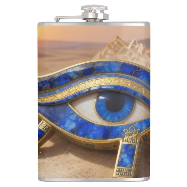 Das Ägyptische Auge´9 Hip Flask (Front)
