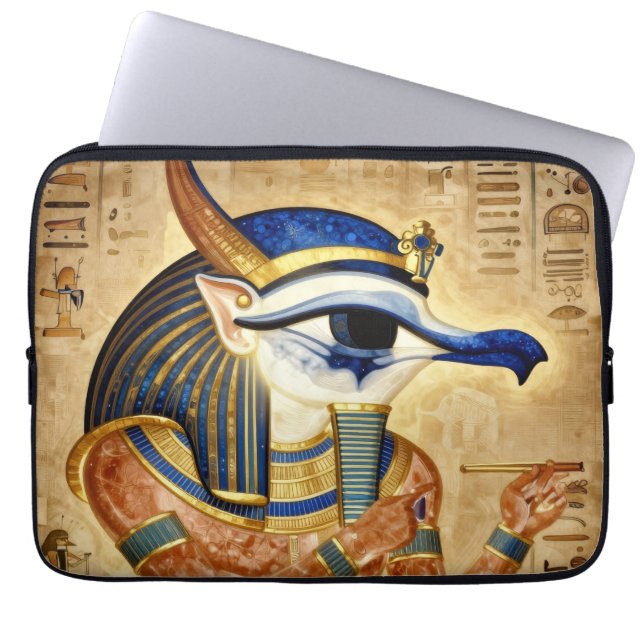Das Ägyptische Auge  Laptop Sleeve (Front)