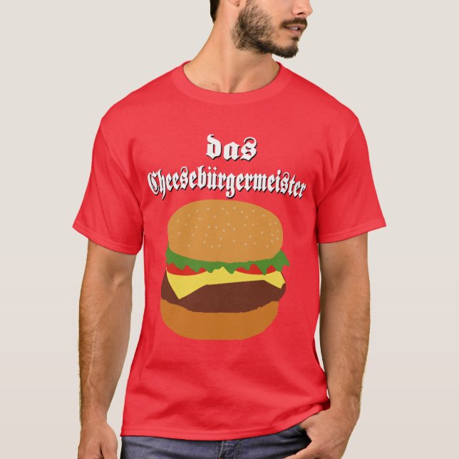 Das Cheeseburgermeister T-Shirt (Front)