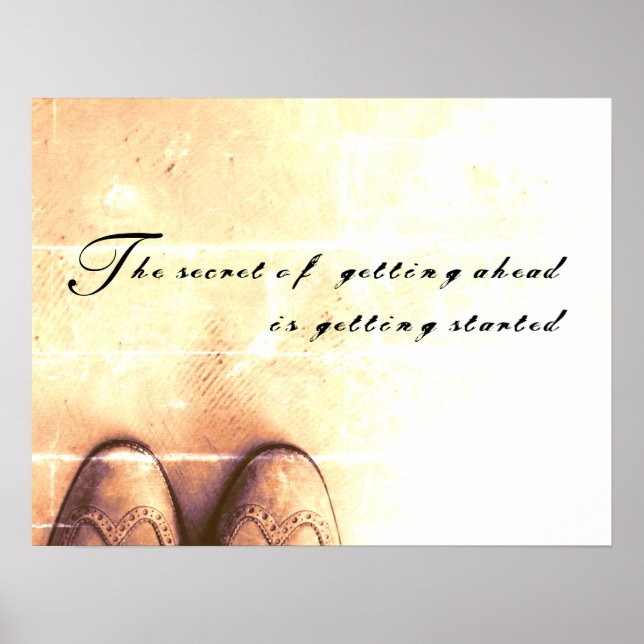 Das Geheimnis vom Vorankommen Poster (Front)