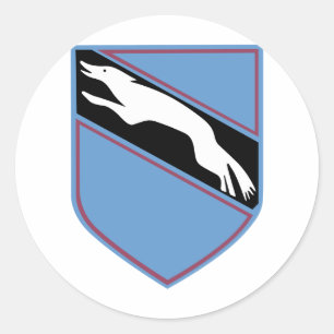 Das Jagdfliegergeschwader 7 Wilhelm Pieck Classic Round Sticker