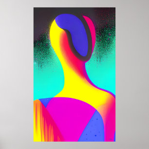 Das Model Ken Gauge Surrealism Poster