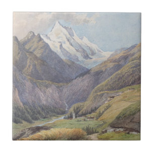 Das Mölltal mit dem Großglockner – Carl Lafite Ceramic Tile