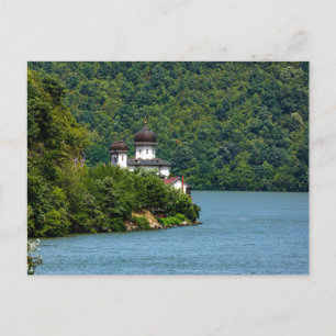 Das Mraconia Kloster an der Donau in Rumänien Postcard
