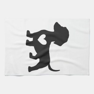 Daschund Copy Copy Copy Copy Copy Copy Tea Towel