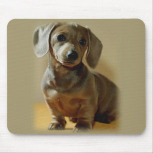 daschund mouse pad