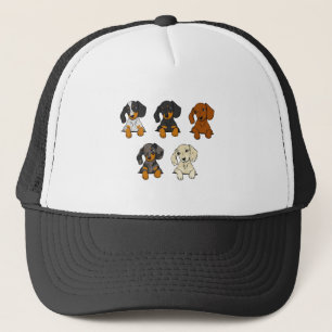 Daschund Trucker Hat