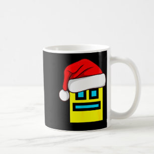 Dash Geometry Repeat Christmas Santa Hat Game Vide Coffee Mug
