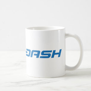 Dash Logo Symbol Cryptocurrency Coin Coffee Mug