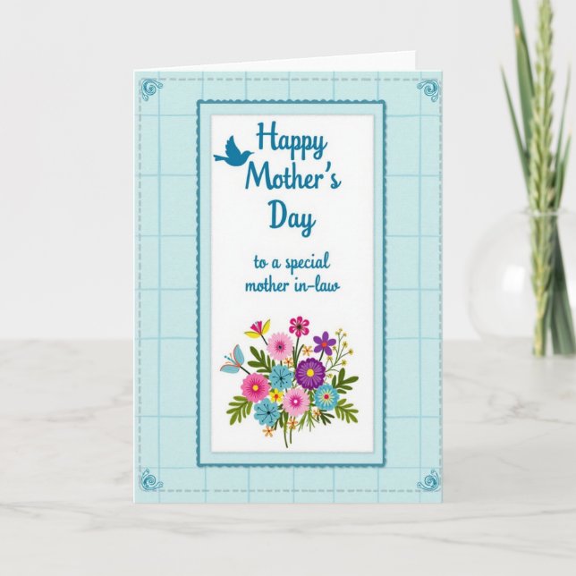 Dashed Frame Affection Card (Front)