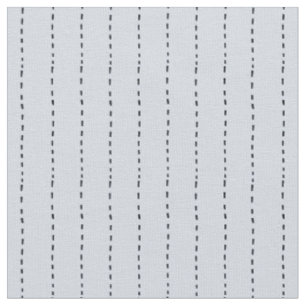 Dashed Lines on Pale Blue Fabric