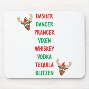Dasher Dancer Mouse Pad