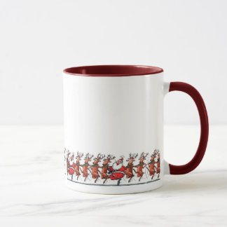 Dasher, Dancer, Prancer, Santa? Mug