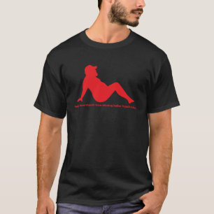 Dasher Dancer Prancer Vixen Whiskey Vodka Tequila T-Shirt